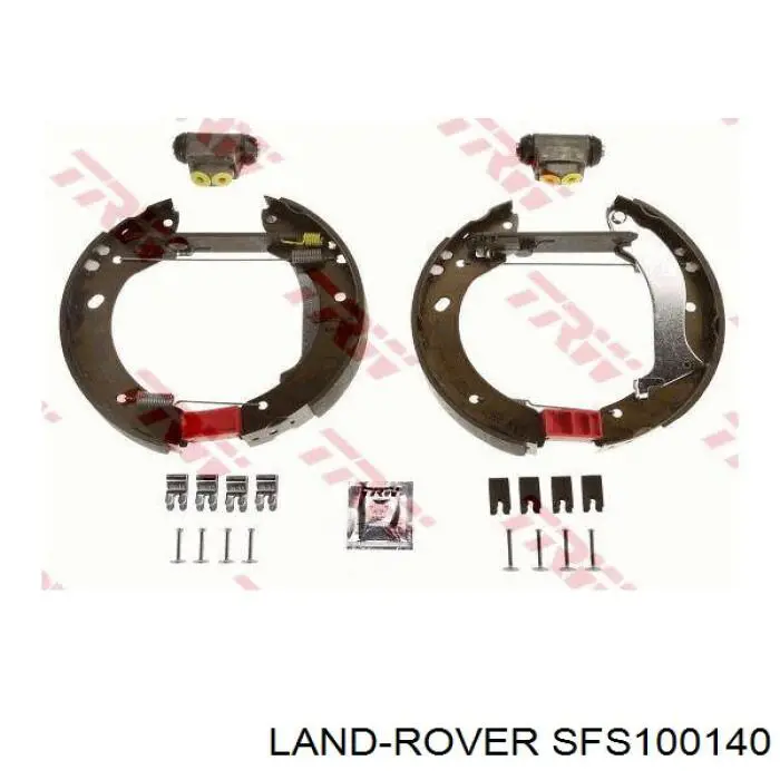 SFS100140 Land Rover zapatas de frenos de tambor traseras