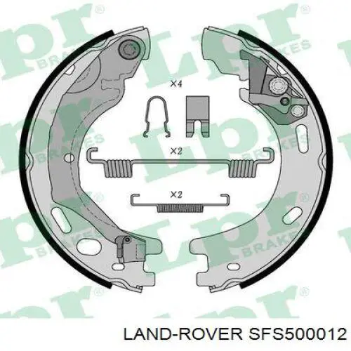 Comprar SFS500012 Land Rover Juego de zapatas de frenos, freno de estacionamiento