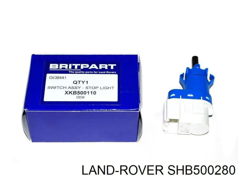 SHB500280 Land Rover latiguillo de freno trasero