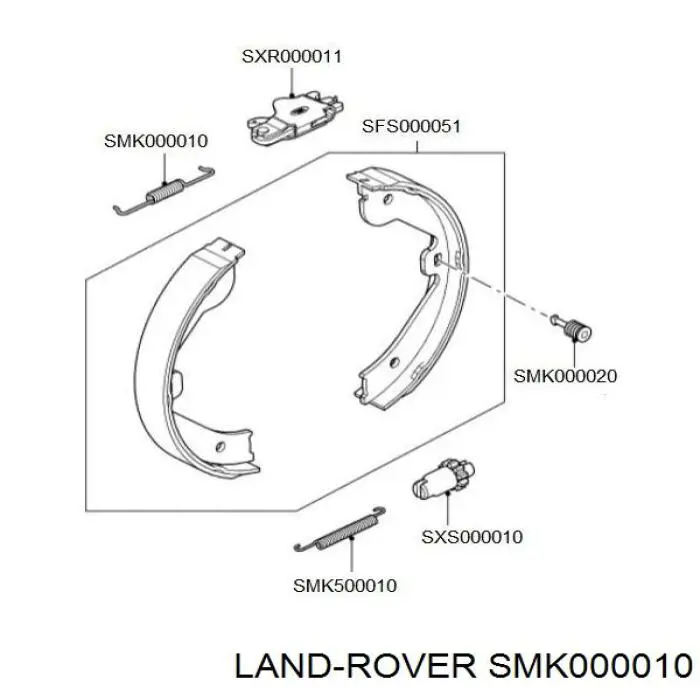 SMK000010 Land Rover