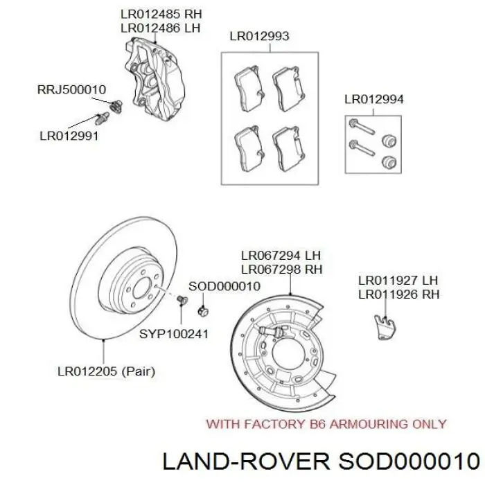  Land Rover SOD000010 precio, desde 2,99 EUR