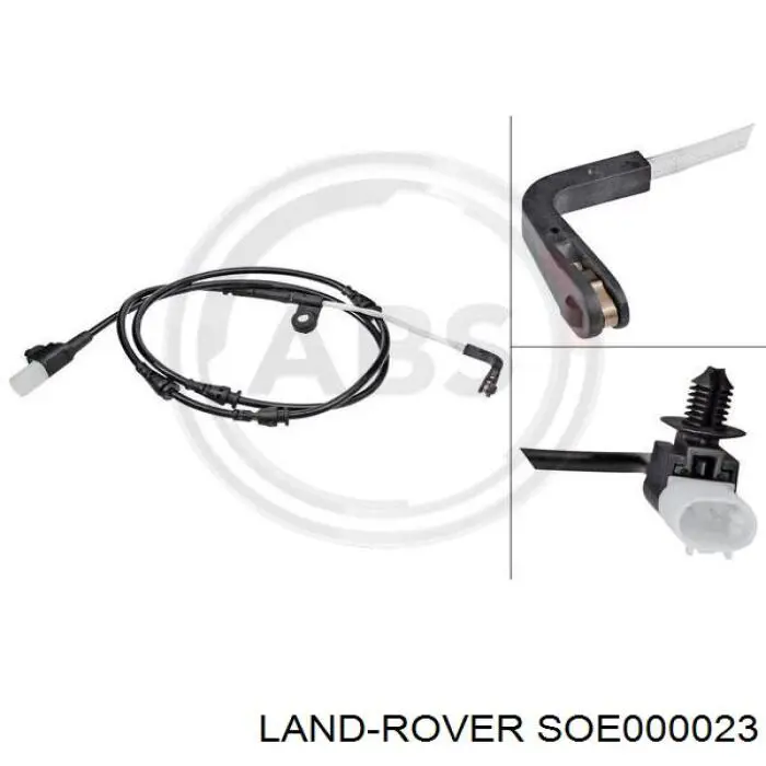 SOE000023 Land Rover contacto de aviso, desgaste de los frenos, trasero