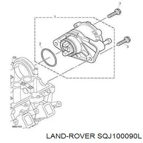 SQJ100090L Land Rover