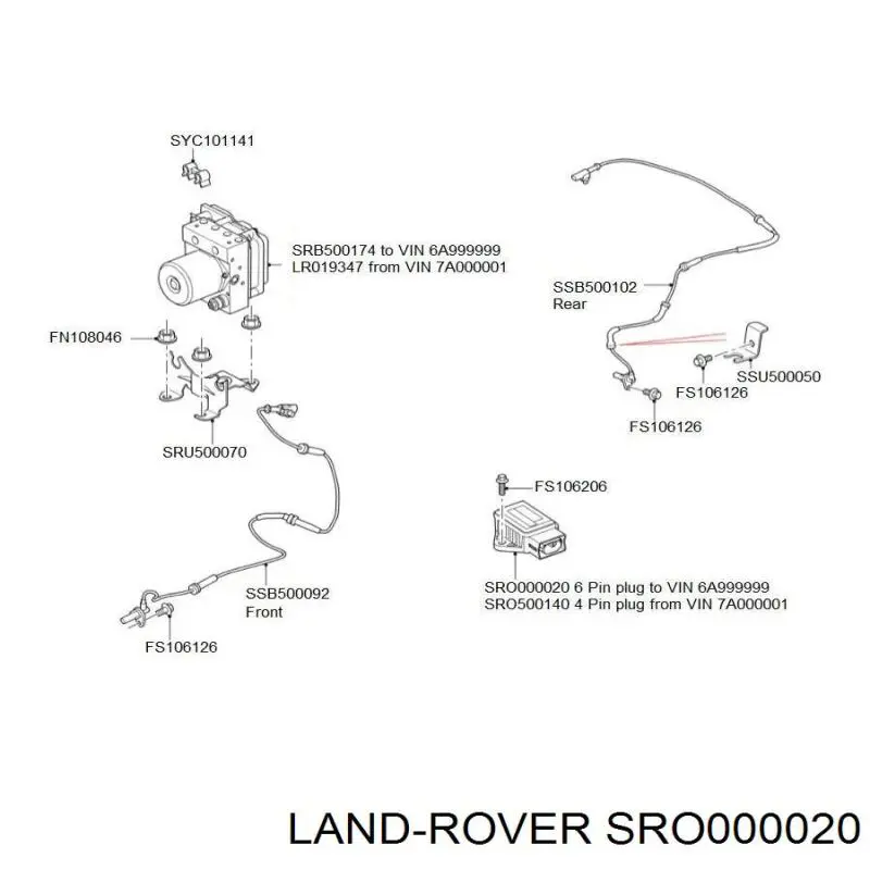 SRO000020 Land Rover