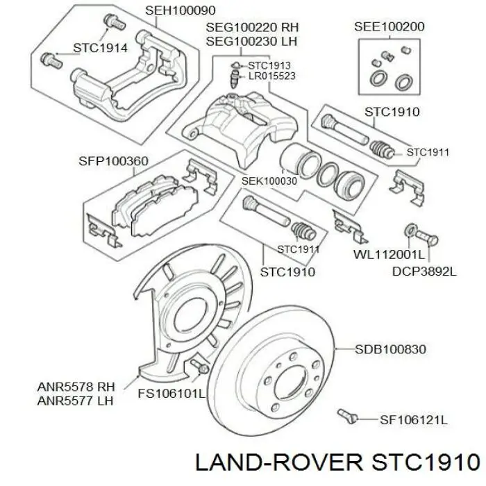 STC1910 Land Rover