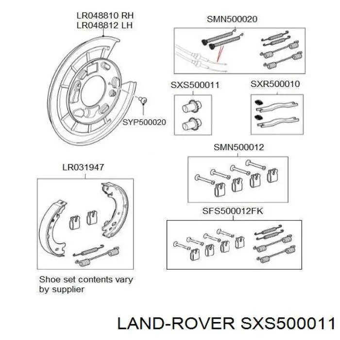 SXS500020 Land Rover