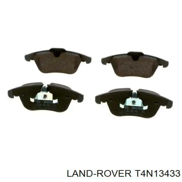 T4N13433 Land Rover pastillas de freno delanteras