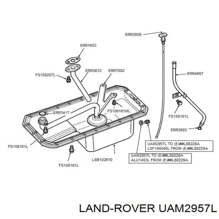 UAM2957L Land Rover