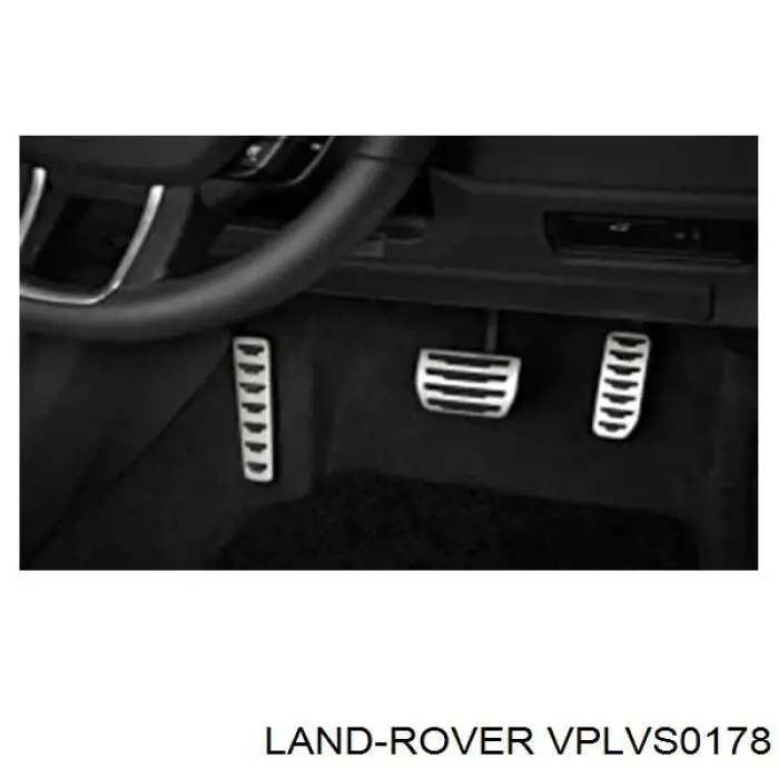 VPLVS0178 Land Rover Revestimiento de pedal, juego