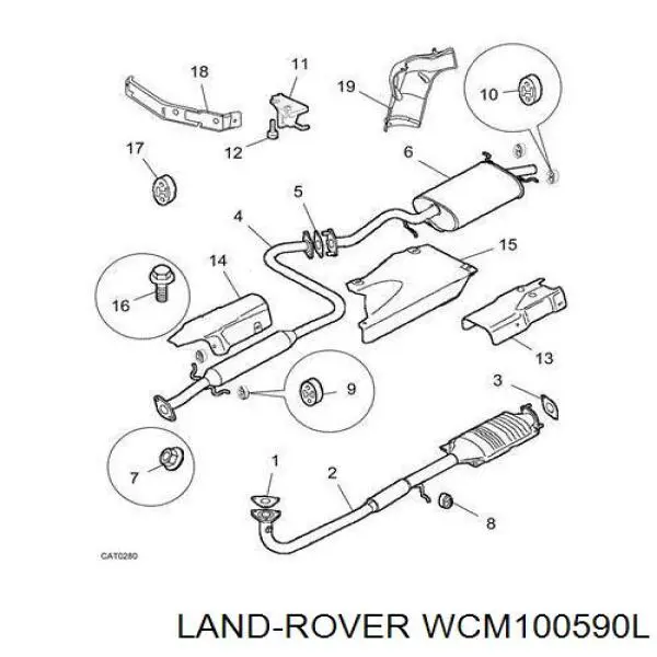 WCM100590L Bearmach