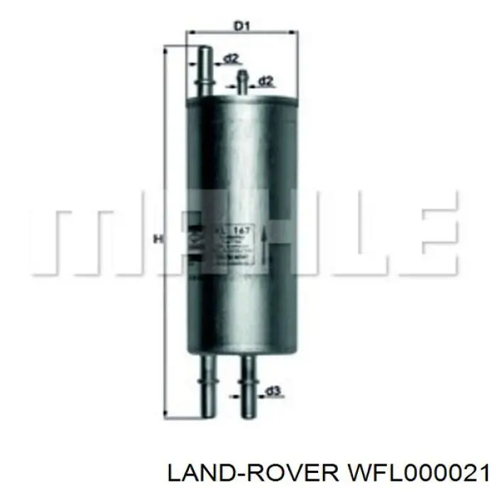 WFL000021 Land Rover Filtro de gasolina