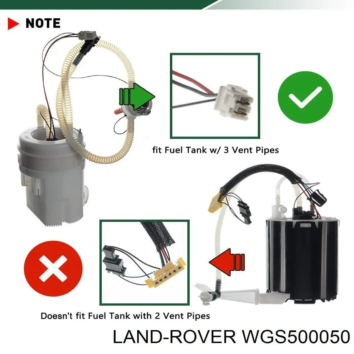 WGS500050 Britpart módulo alimentación de combustible