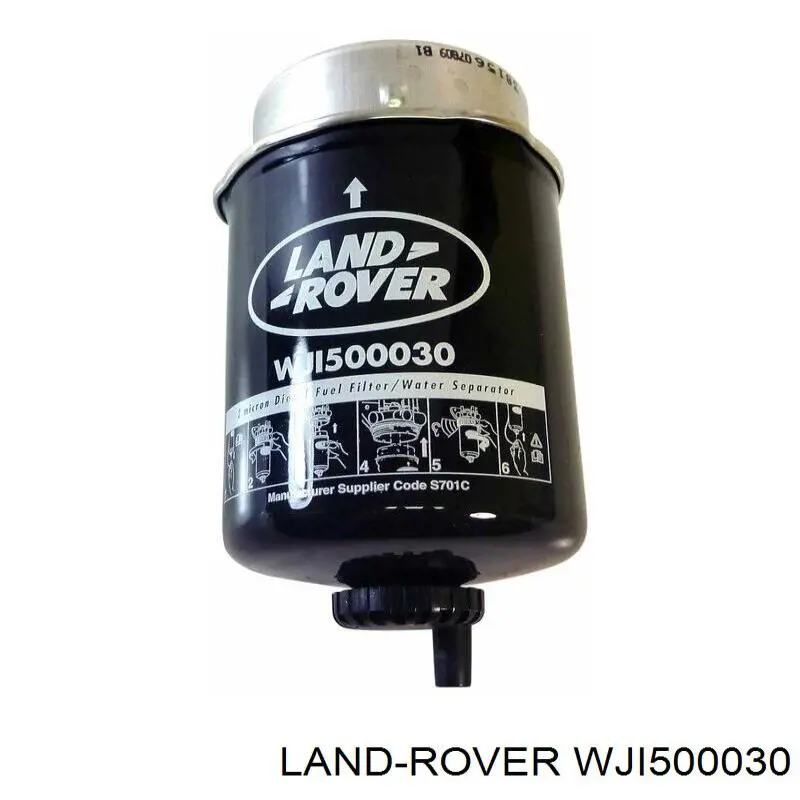 Filtro combustible Land Rover WJI500030 precio, desde 28,83 EUR