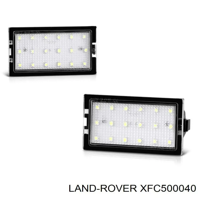 Luz de matrícula para Land Rover Range Rover (L320)