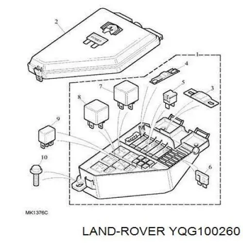 Comprar YQG100500 Land Rover 
