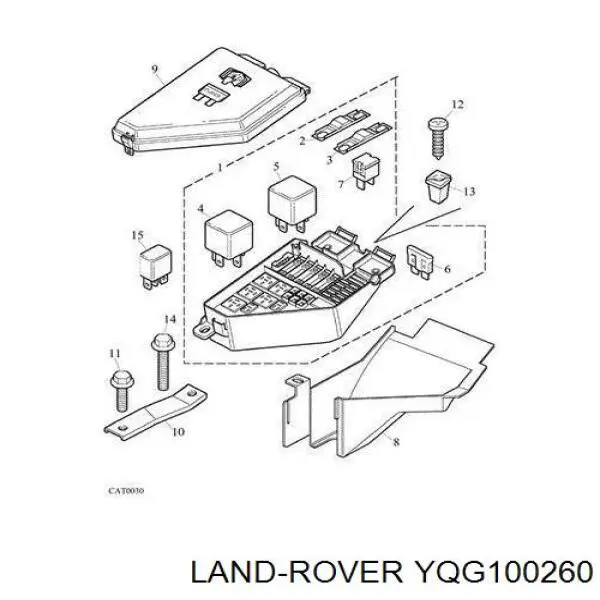 YQG100500 Land Rover 