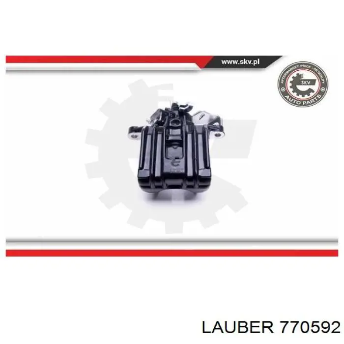 Pinza de freno trasera izquierda 770592 Lauber