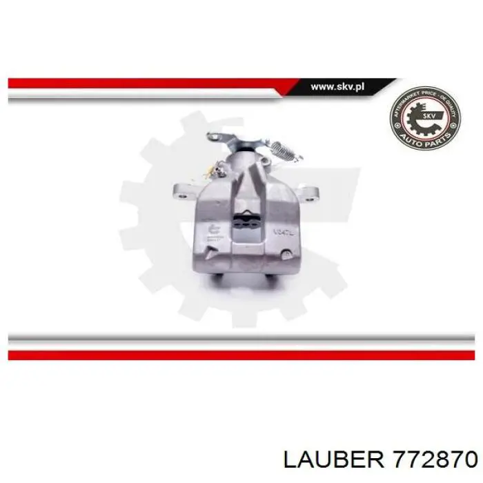 Pinza de freno trasera izquierda Lauber 772870 precio, desde 76,90 EUR