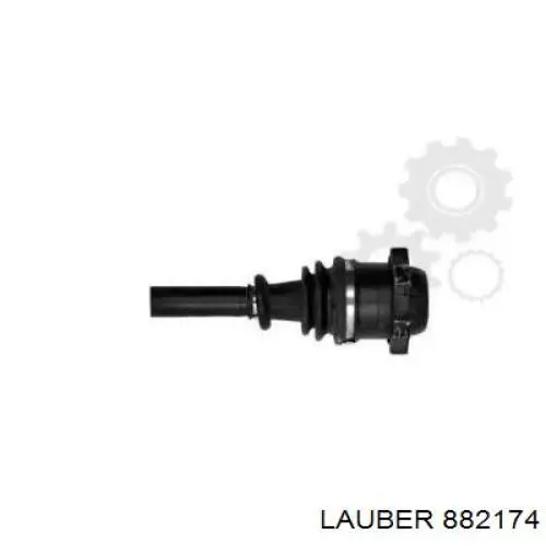 Árbol de transmisión delantero para Fiat Brava (182)