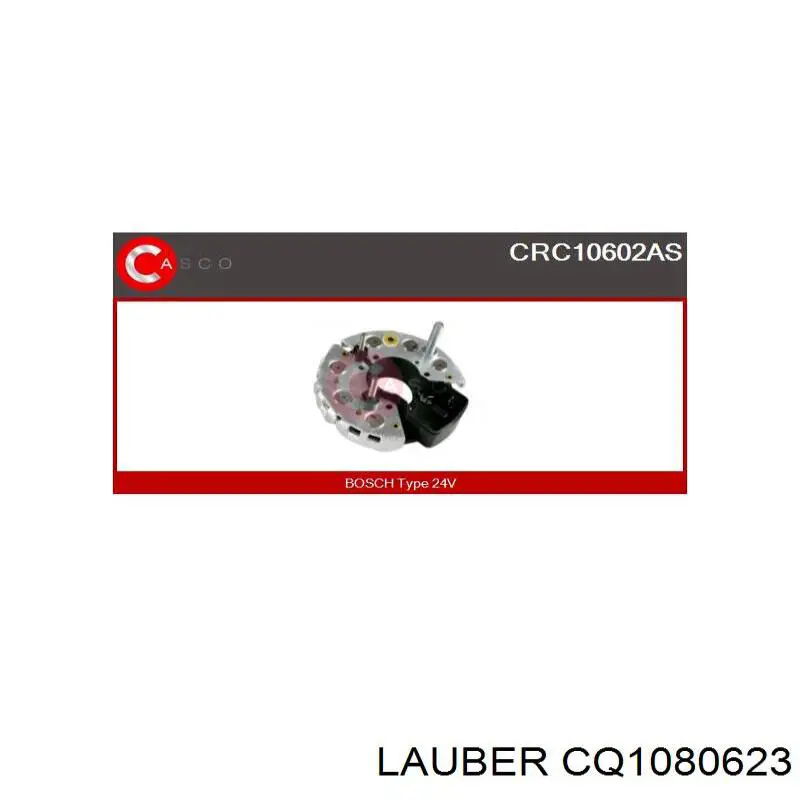CQ1080623 Lauber puente de diodos, alternador