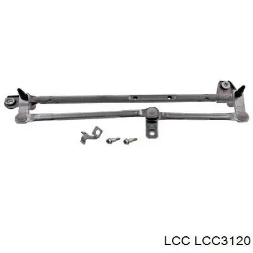 Trapezio del limpiaparabrisas Peugeot/Citroen 00006405PP