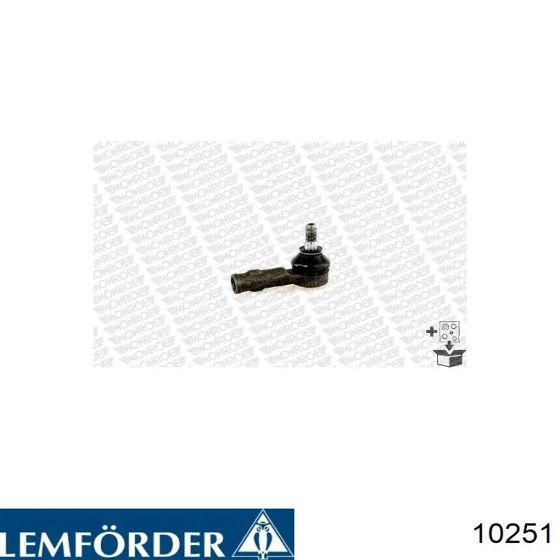 10251 Lemforder rótula barra de acoplamiento exterior