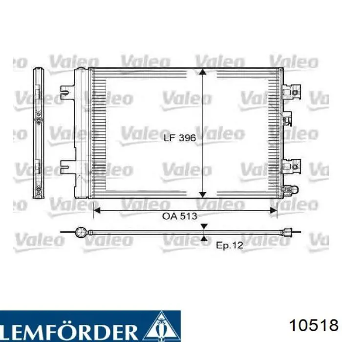 Comprar 10518 Lemforder Rótula inferior de suspensión