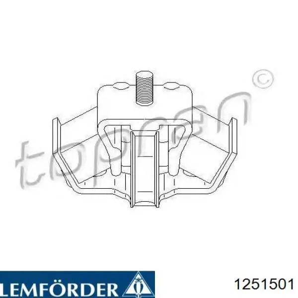 1251501 Lemforder montaje de transmision (montaje de caja de cambios)