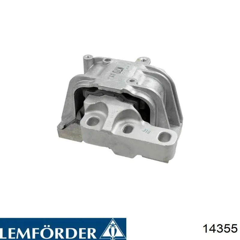 Soporte trasero derecho del motor Cautex 010471