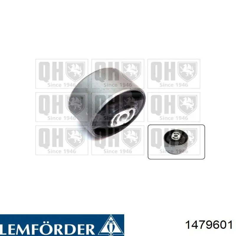Soporte trasero de motor con silentblock Lemforder 1479601 precio, desde 5,56 EUR