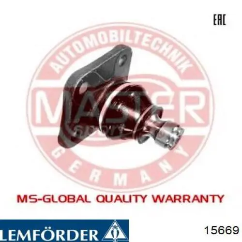 15669 Lemforder Rótula inferior de suspensión