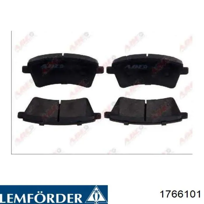 Buje del brazo de suspensión delantero superior 1766101 Lemforder