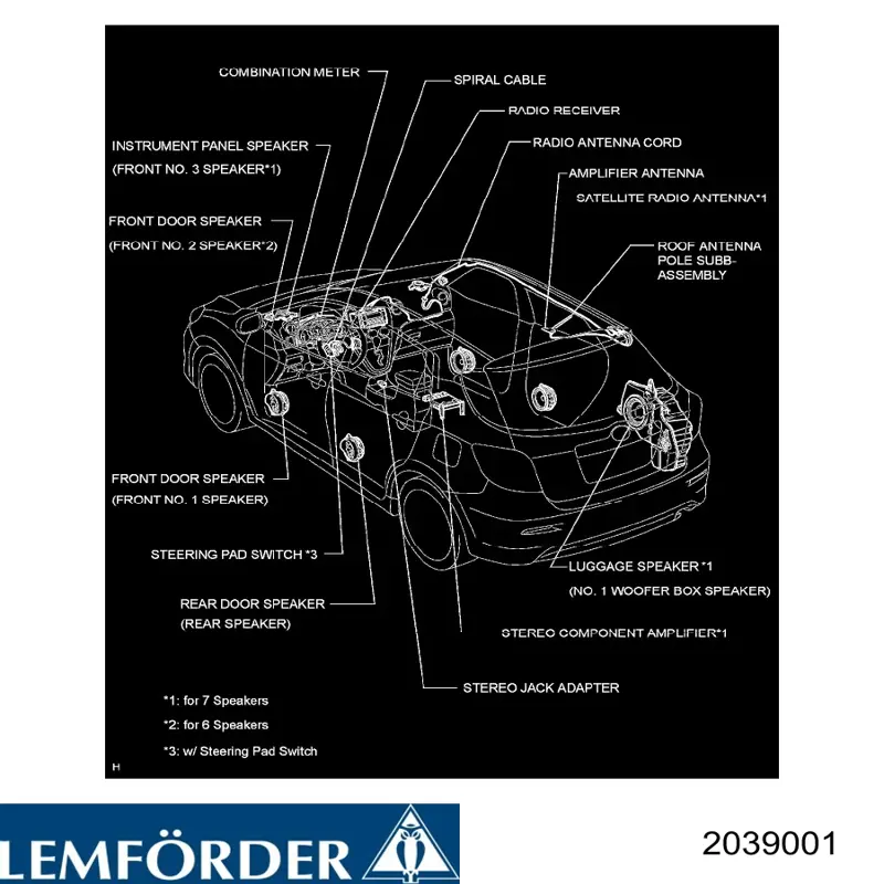 Comprar 2039001 Lemforder Fuelle, amortiguador delantero