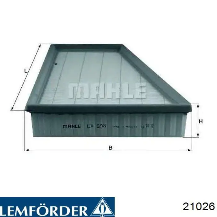Comprar 21026 Lemforder Copela de amortiguador trasero