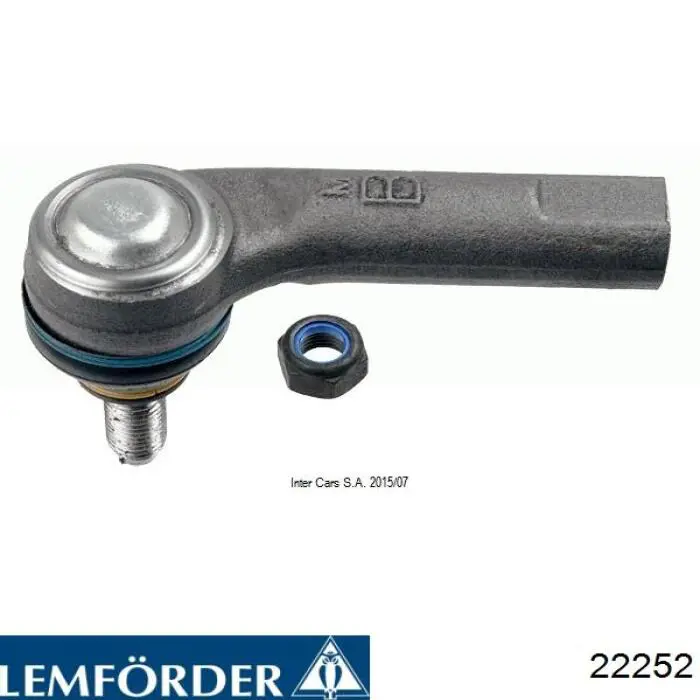 Rótula barra de dirección 22252 Lemforder