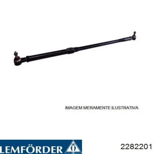 Barra transversal de la suspensión delantera Febi 10460