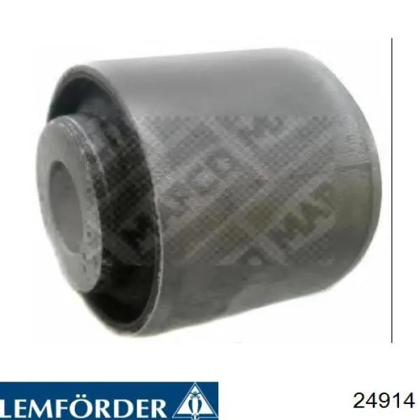 24914 Lemforder Silentblock del brazo superior de suspensión trasera