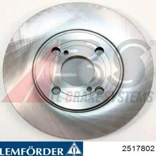 Brazo inferior derecho de la suspensión delantera 2517802 Lemforder