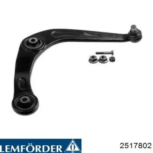 Brazo inferior derecho de la suspensión delantera Lemforder 2517802 precio, desde 55,03 EUR
