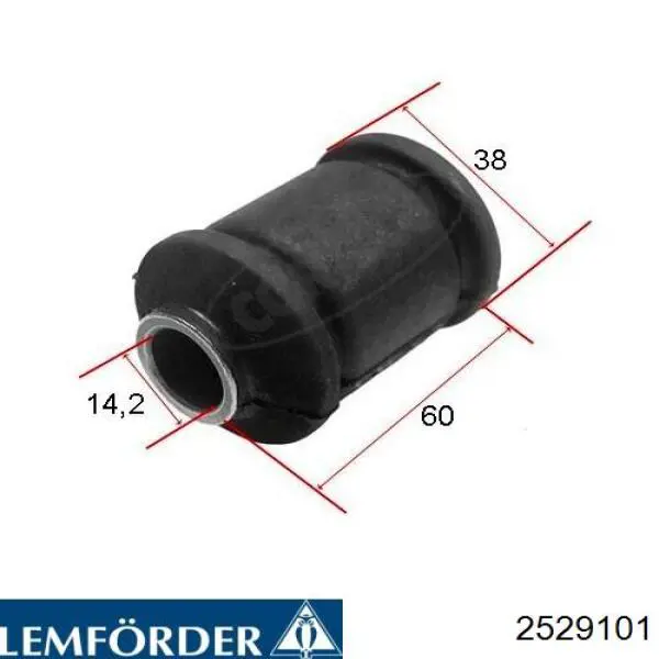 Silentblock del brazo de suspensión 2529101 Lemforder