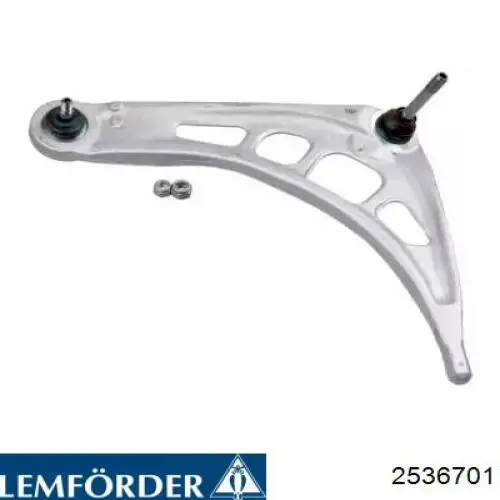 Brazo inferior izquierdo de la suspensión delantera 2536701 Lemforder
