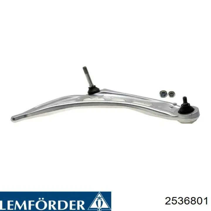 Brazo inferior derecho de la suspensión delantera 2536801 Lemforder
