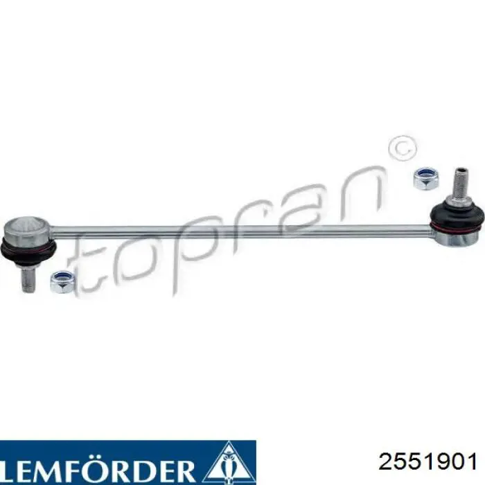 Bieleta estabilizadora delantera 2551901 Lemforder