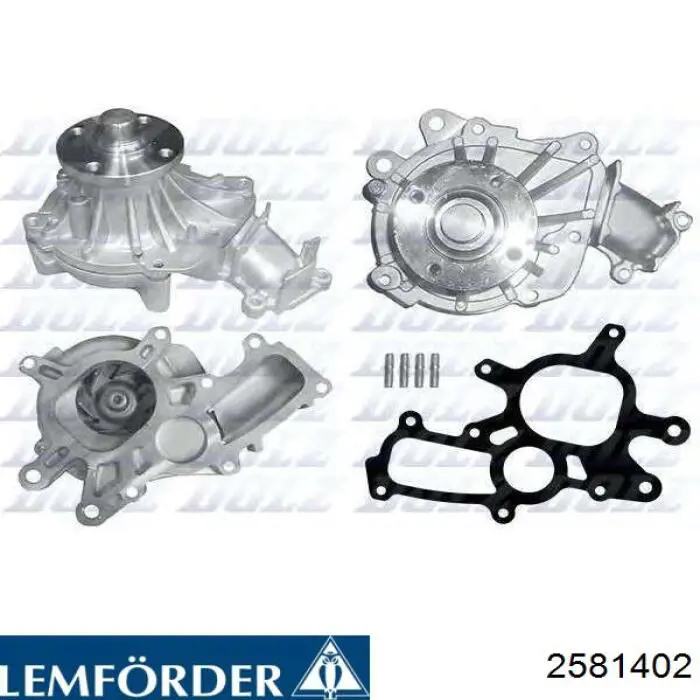 25814 02 Lemforder barra estabilizadora delantera izquierda