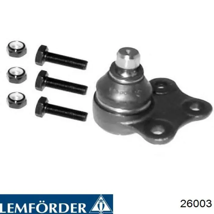 Rótula inferior de suspensión 26003 Lemforder