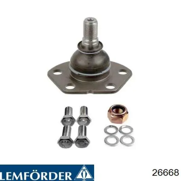 Rótula inferior de suspensión Lemforder 26668 precio, desde 15,85 EUR