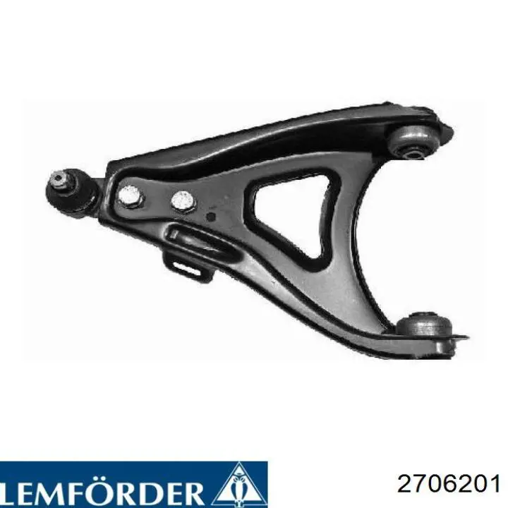 2706201 Lemforder Brazo inferior izquierdo de la suspensión delantera