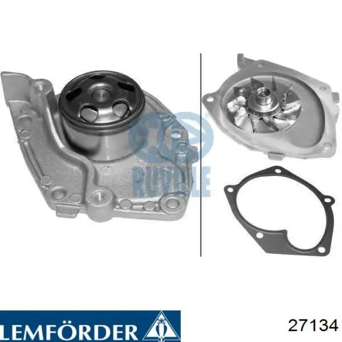 Silentblock de suspensión delantero superior Lemforder 27134