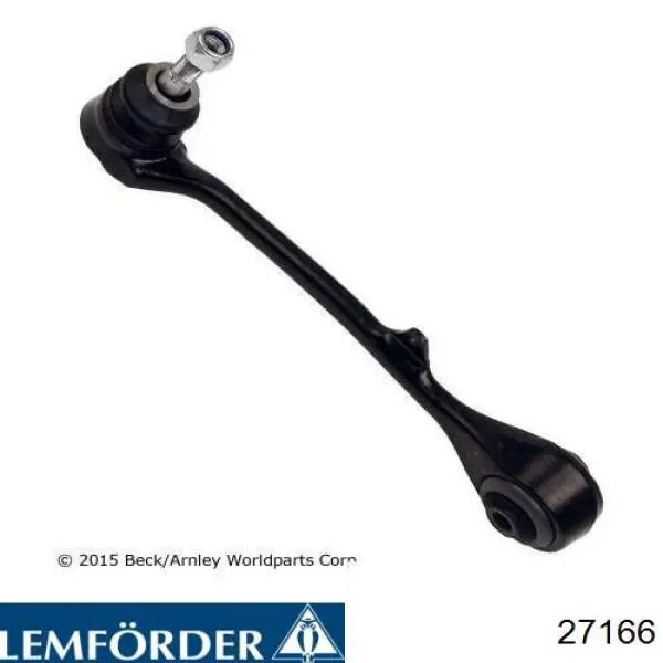 Brazo inferior derecho de la suspensión delantera 27166 Lemforder