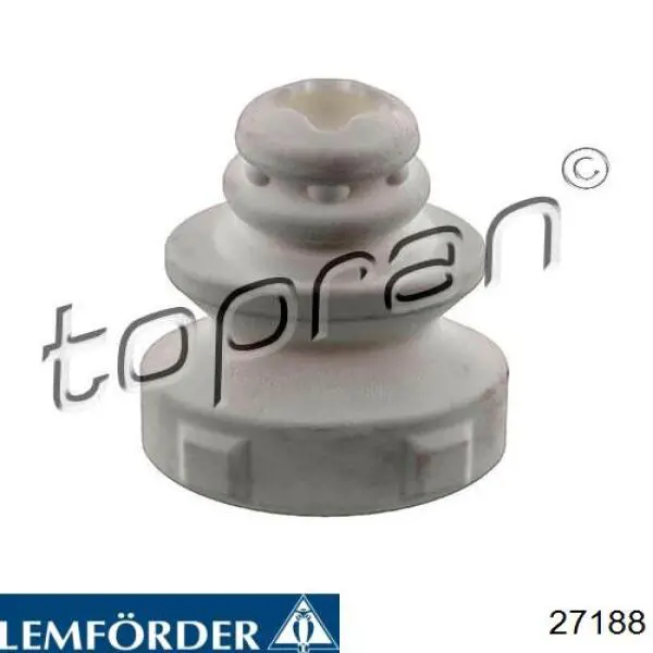 Tope de amortiguador trasero Metalcaucho 06276